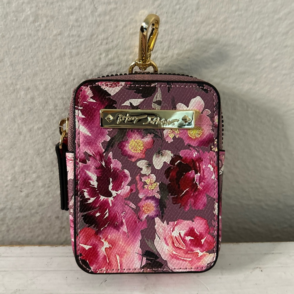 Betsey Johnson Pink Floral Wallet